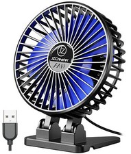 Usb Desk Fan Mini Fan Portable 3 Speeds Desktop Table Cooling Fan Plug In Power