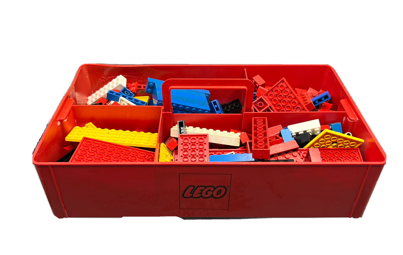 Vintage Lego Sorting System Red 1960’s Grelly USA