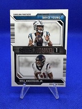 2023 Panini Contenders Bryce Young Will Anderson Jr. ROUND 1 NUMBERS Rookie #2