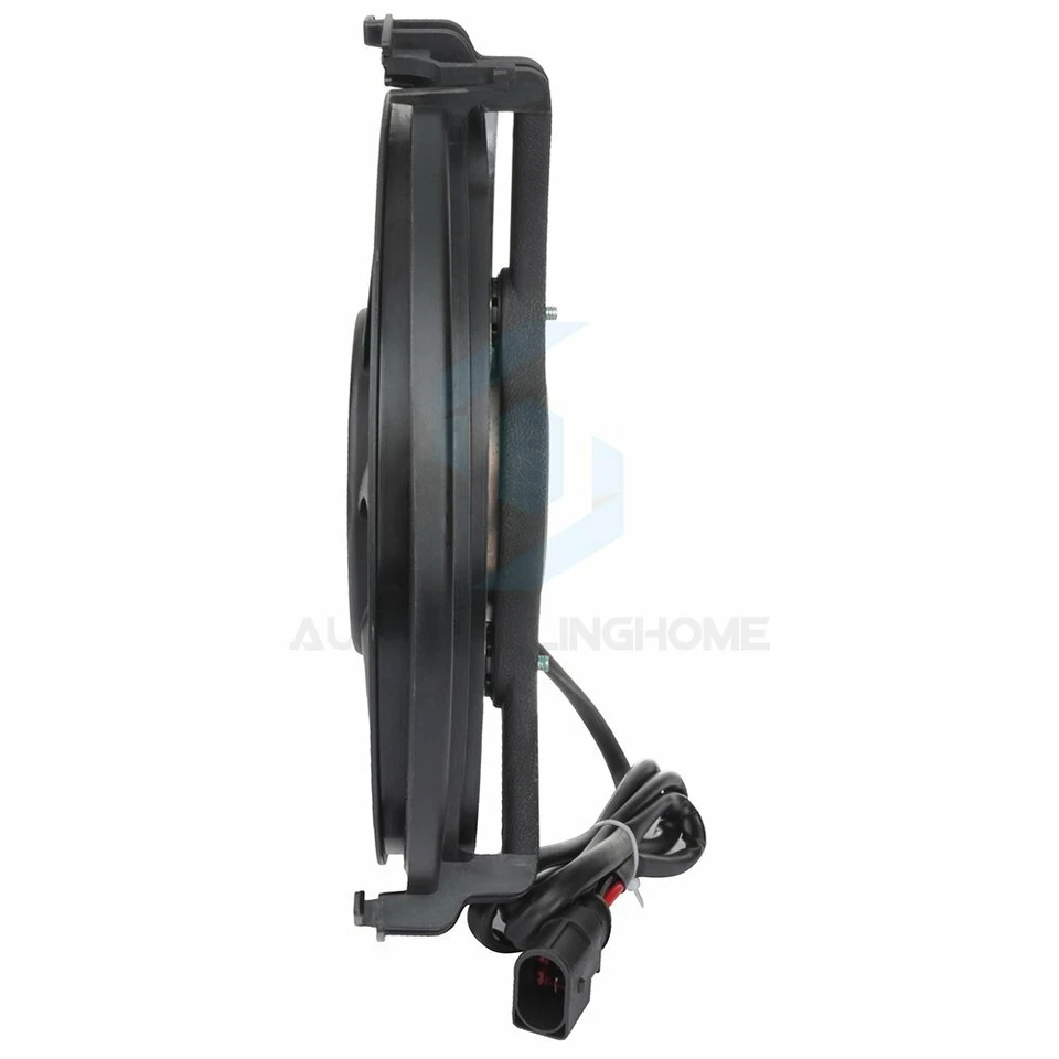 Conjunto de ventilador de refrigeración de radiador eléctrico para Audi A6 Quattro 1999-2004 lado del conductor Foto 3 de 4