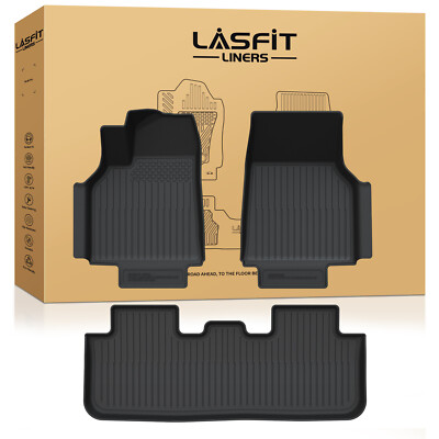 LASFIT Floor Mat for Tesla Model Y 2026 Waterproof TPE 1st & 2nd Row Floor Liner