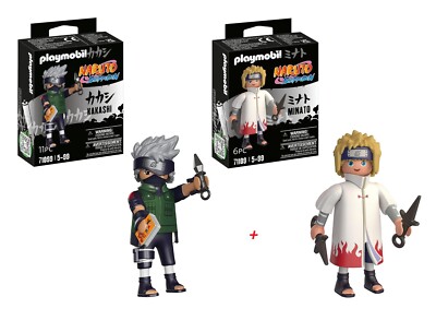Playmobil Naruto Minato & Kakashi Set 71109 71099 Sammler Spielzeug