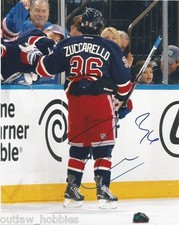 New York Rangers Mats Zuccarello Autographed Signed 8x10 NHL Photo COA G