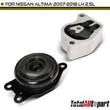 2Pcs Engine Motor & Transmission Mount for Nissan Altima 2007 2008-2018 L4 2.5L