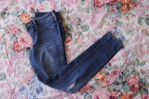 Hollister Skinny Blue Denim Jeans size 