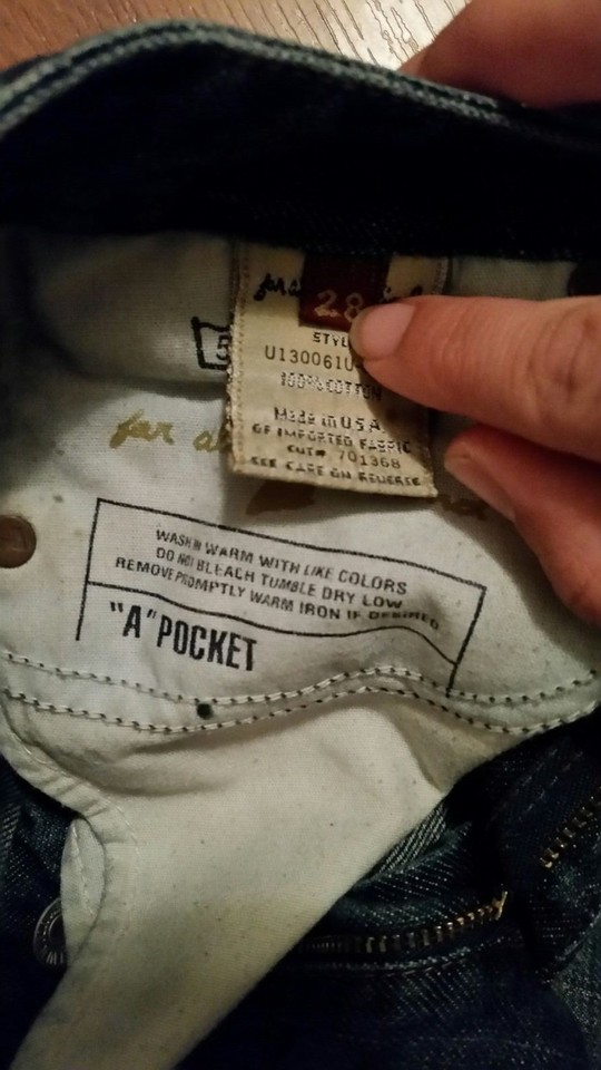 7 For All Mankind A Pocket size 28 x 30.5 Bootcut 100 Cotton eBay