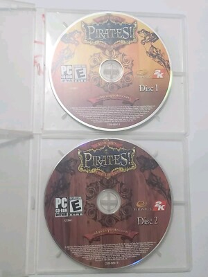 Sid Meiers Pirates Live The Life Game (PC CD-ROM) Discs Only
