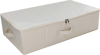 iwill CREATE PRO Underbed Storage Cube with Lid, Underbed Shoe Organizer Basket,
