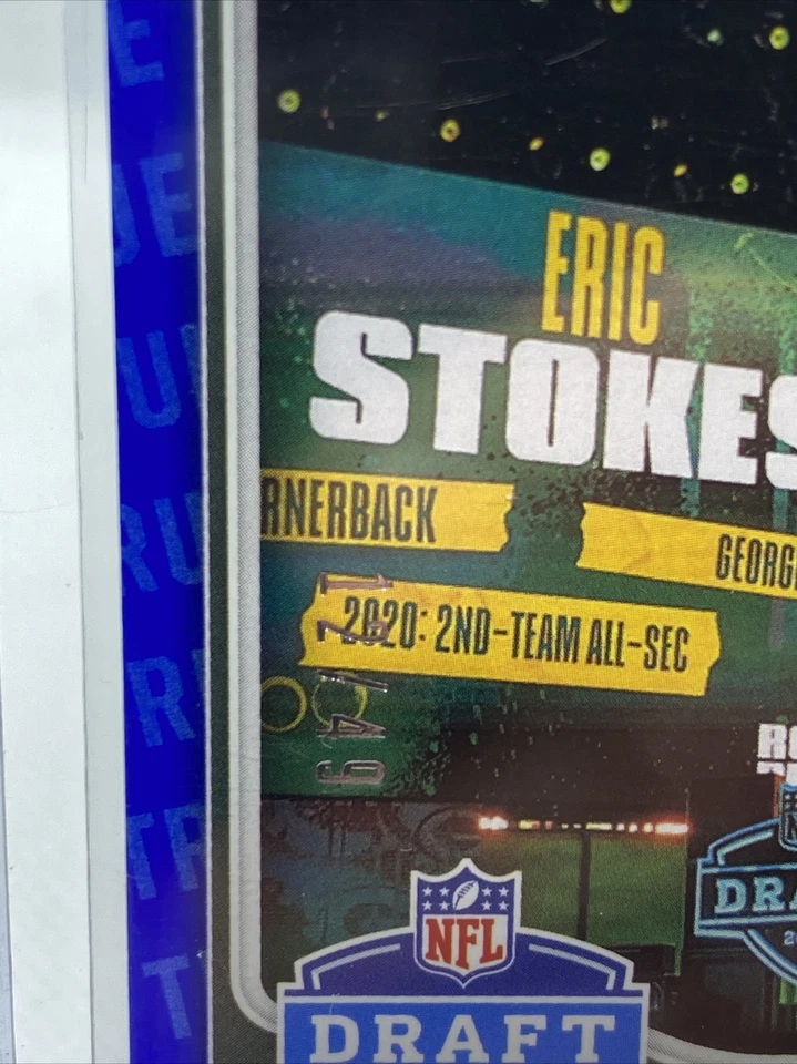 2021 Rookies & Stars Eric Stokes Draft Class /49 Rookie Card RC Packers - Image 2 of 3