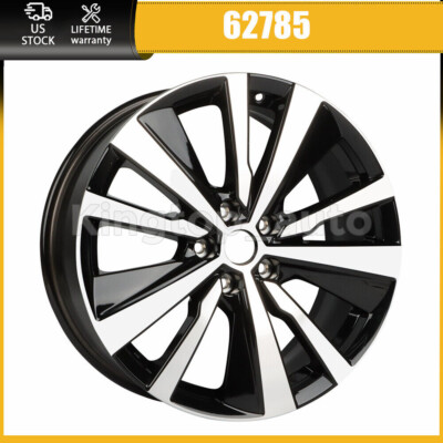 New 19'' Machined Black Replacement Wheel For Nissan Altima 2019-2022 Rim 62785