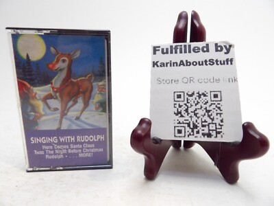 Singing with Rudolph [Audio Cassette] Free Shipping