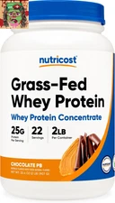 Grass-Fed Whey Protein Concentrate (Chocolate Peanut Butter) 2LBS - Post Workout