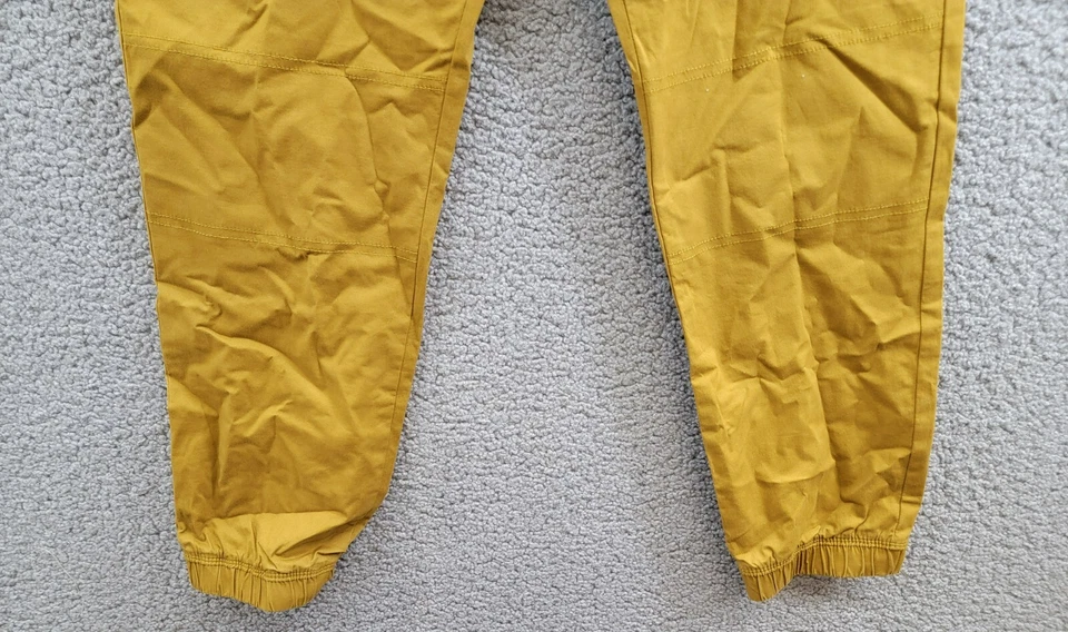 Pantalones de chándal Epic Threads de sarga para niños L inglés mostaza cintura elástica tirar Foto 4 de 4
