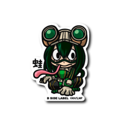 My Hero Academia Frog (Tsuyu Asui) B-SIDE LABEL 1st Edition Japan
