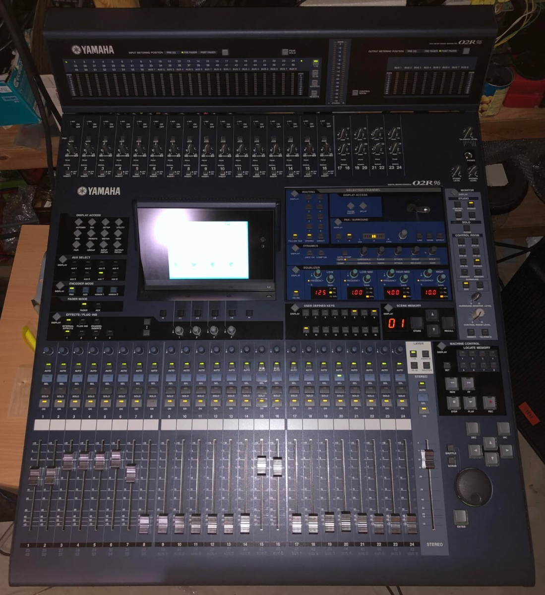Yamaha 02r96 VCM Digital Mixing Console | eBay