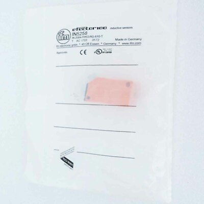 IFM  IN5258  Inductive Sensor 10...55 DC PNP/NPN New #