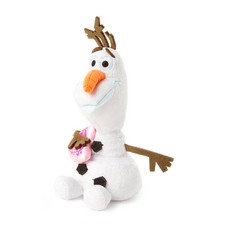 ty Beanie Babies Disney Frozen Olaf Snowman with Pink Heart Elsa Anna New