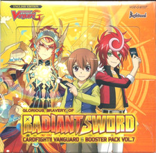 CARDFIGHT VANGUARD G GLORIOUS BRAVERY OF RADIANT SWORD BOOSTER BOX VOL. 7