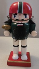 Wooden Nutcracker Football Player