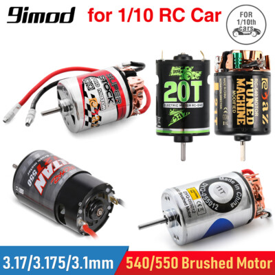 9IMOD 540 550 Brushed Motor für 1/10 RC Car Axial SCX10 TRX4 TRX6 HSP HPI Wltoys