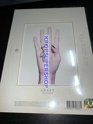 4Minute 6th Mini Album Crazy CD New Sealed Hyuna Rare OOP 4 Minute