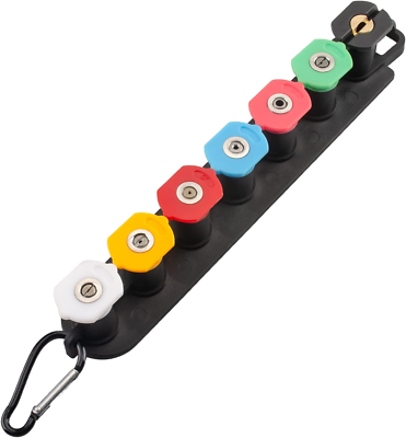 #ad Pressure Washer Tips Set of 7 Pressure Washer Nozzle Tips with Nozzle Holder 1 $15.99