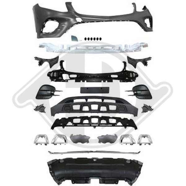 1656350 StoßStange Vorne FüR MERCEDES-BENZ GLC (X253)-image
