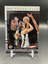 CAITLIN CLARK 2025 PANINI CHRONICLED BASE - 20 points in Debut - #2 - WNBA