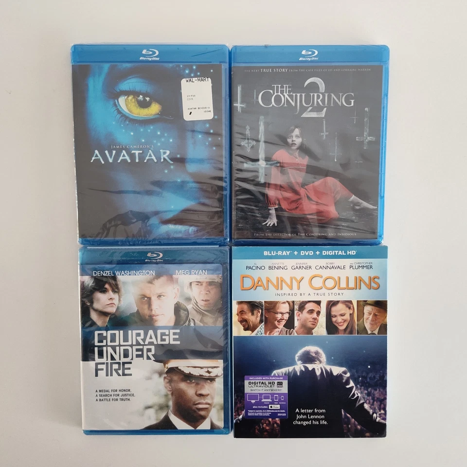 Blu-ray Lot of 20, Avatar, The Patriot, The Martian, BRAND NEW & SEALED - Imagem 2 de 4