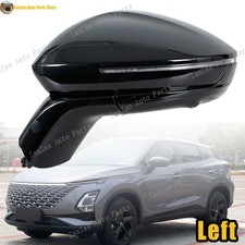 Left Side W/ Blind Spot Camera Side Wing Door Mirror For Chery Omoda C5 Black