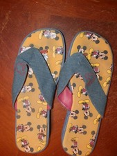 Disney MICKEY MOUSE SIZE 11-12 Unisex Classic Comfort Foam Slide Sandals Slip