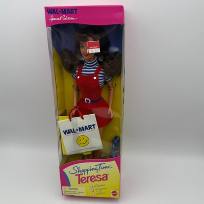 #ad #ad Barbie Shopping Time Teresa Doll Wal Mart Special Edition 1997 Mattel #18232 $14.99