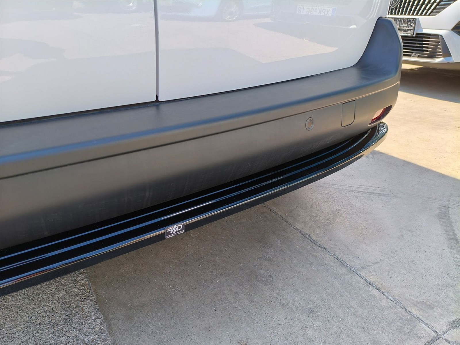 Rear Spoiler Lip for Fiat Scudo (507) MEDIUM 2022- Gloss Black thumbnail 7