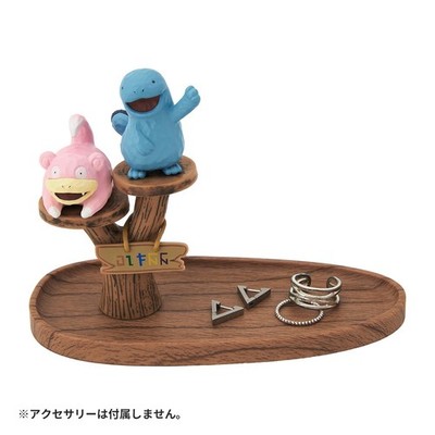 Pokemon Center Slowpoke＆Quagsire Accessory Tray Figure Pokemon Concierge Japan