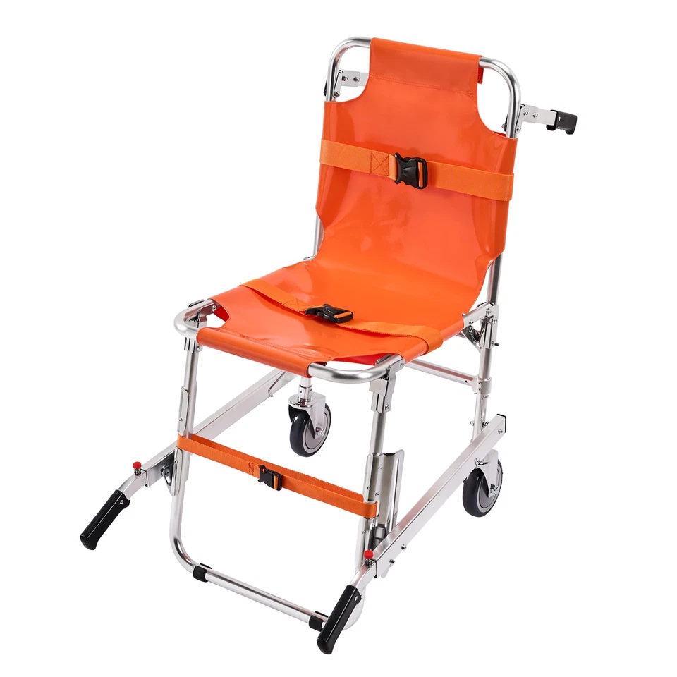 VEVOR Chaise Évacuation d'Escalier Fauteuil Transfert d'Ambulance 158kg 2 Roues - Photo 1/4