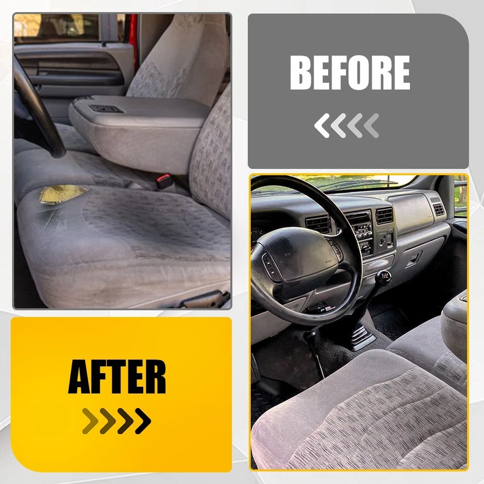 Driver Bottom Seat Cover For 99 2000 Ford F250 F350 F450 F550 Super Duty 1-5X - Image 4 of 4