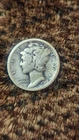 1918 d Mercury Dime Denver Mint Silver 10C Winged Liberty Head Circulated