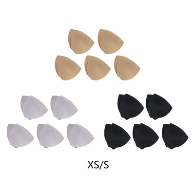 5 Paar Damen BH Einlagen Pads Weiche Ersatzpads Atmungsaktiv BH-Cups Brust