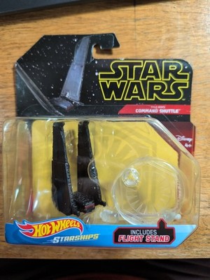 Hot Wheels Star Wars Kylo Ren's Command Shuttle Starship The Force Awakens 2014