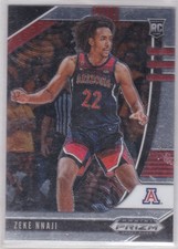 2020-21 Prizm Draft Picks Basketball Zeke Nnaji RC #74