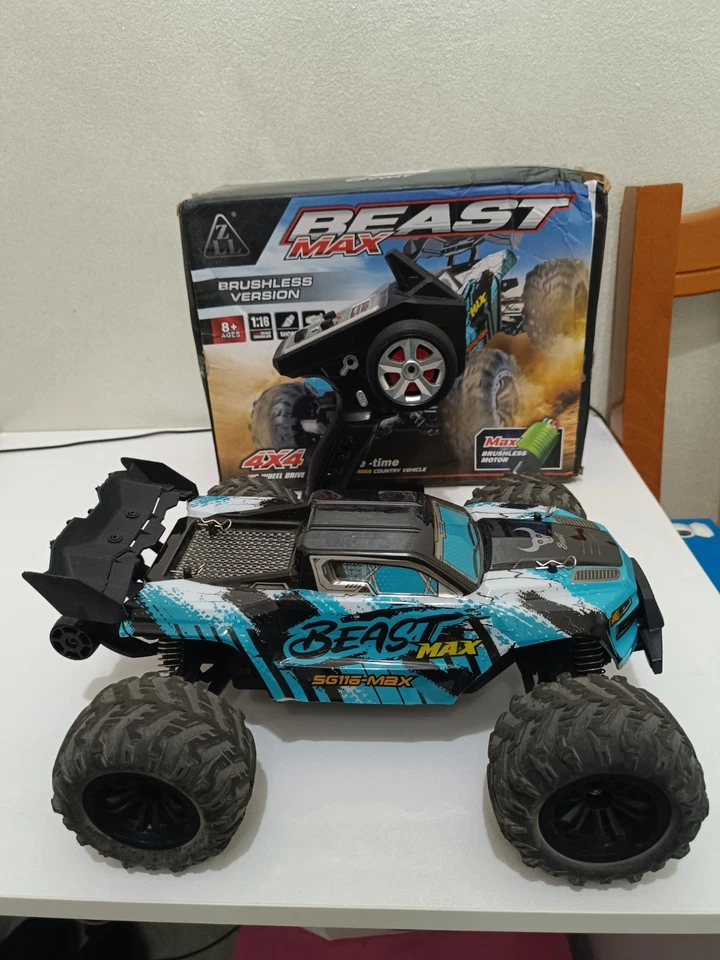 Auto Radiocomandata RC 4X4 Brushless 1/16 Beast Max ZLL SG 116 MAX + Accessori - Immagine 2 di 4