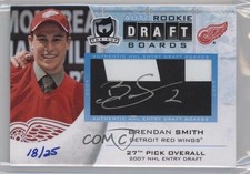 2011 Upper Deck The Cup Rookie Draft Boards 18/25 Brendan Smith #DB-BS Auto g0y