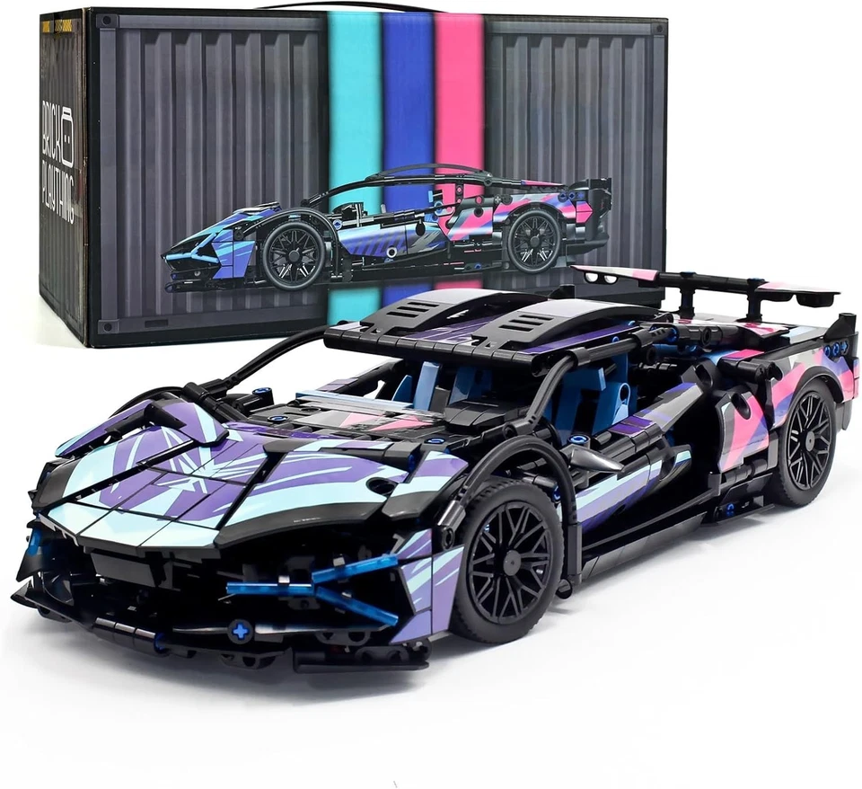 Super Technical Lambo Car Building Kit - Image 3 of 4