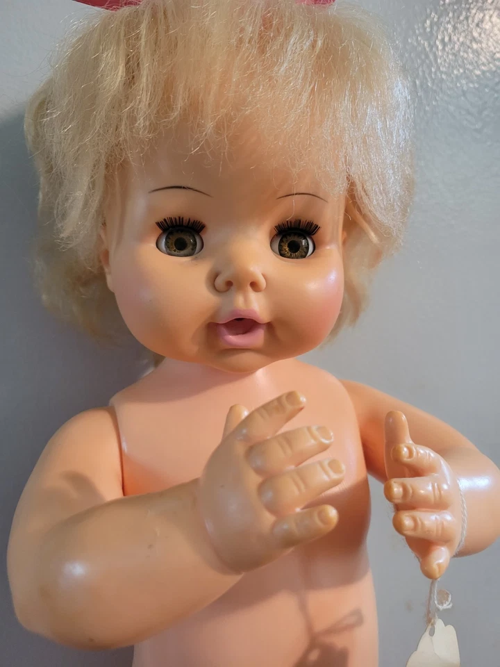 Muñeca Thirstee Walker Horsman 21 pulgadas vintage 1969 muy bonita Foto 2 de 4