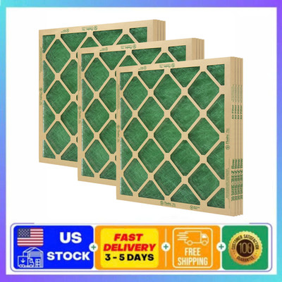 AAF Flanders 14'' x 24'' x 1'' Nested Fiberglass MERV 1 Air Filter | 12 Pack Total