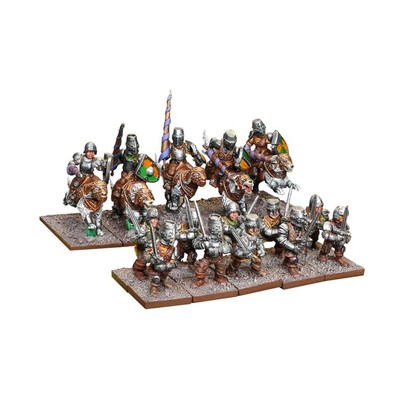Mantic Halfling 28mm Halfling Stalwarts & Juggers Battlegroup SW (New)