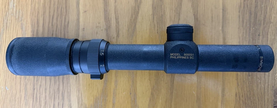 Simmons Whitetail Classic Rifle Scope 1.5-5x20 W.A. - Image 3 of 4