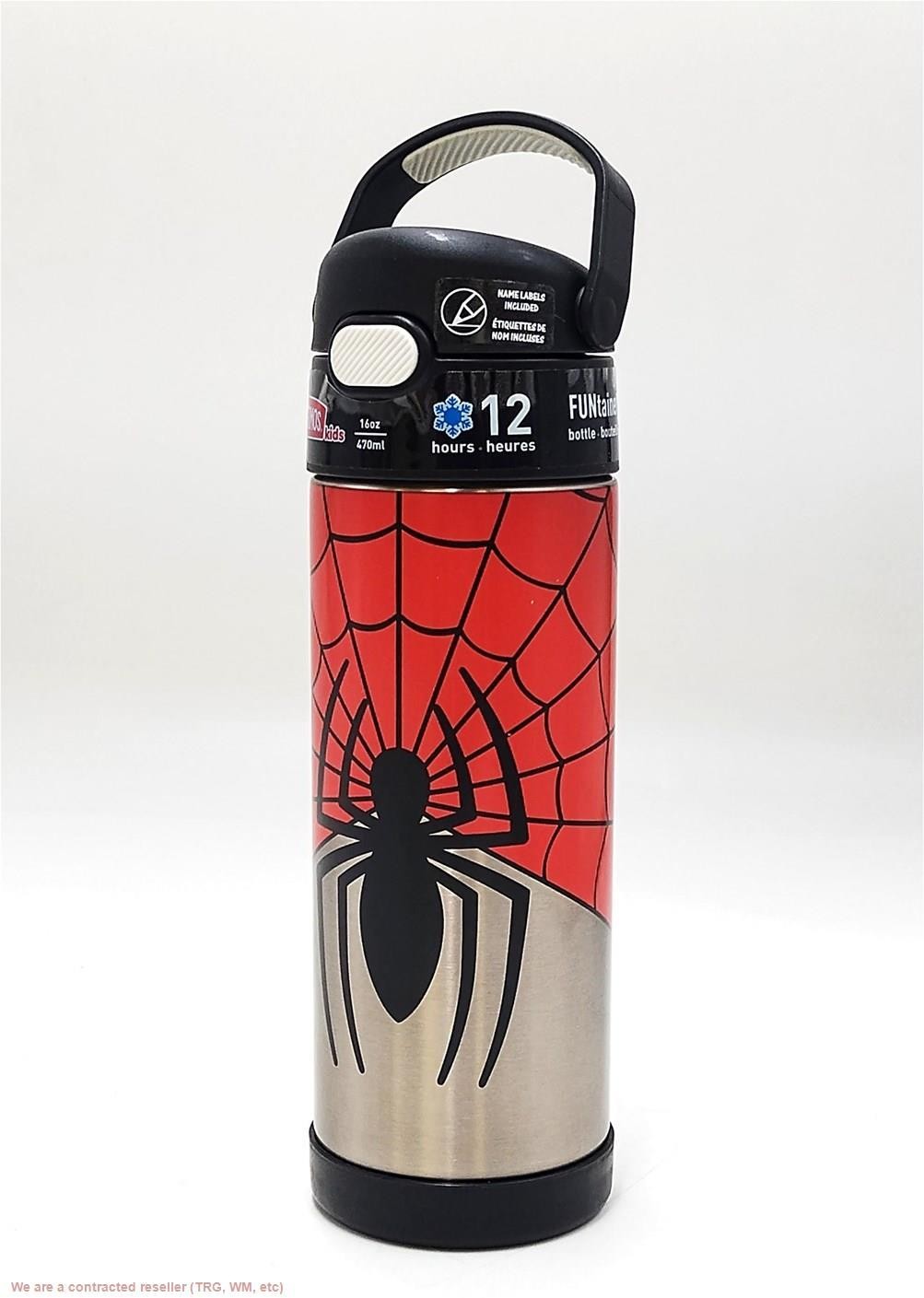 With Bail Handle -spider-man