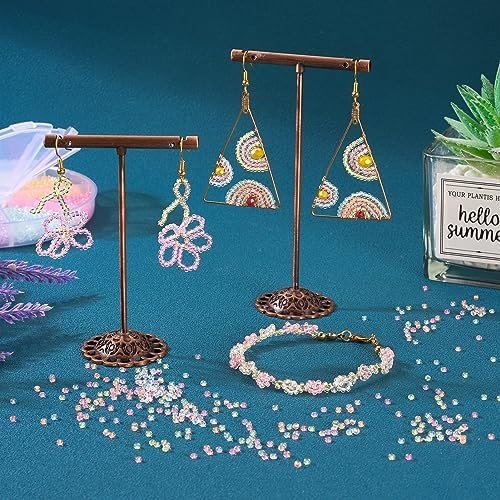 Pandahall 5280-Pc Glow in Dark Glass Seed Beads 2mm