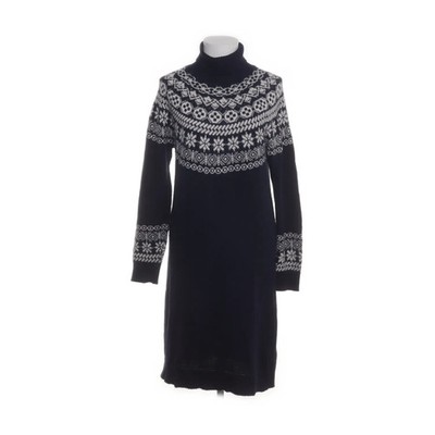 Holly & Whyte by Lindex, Rollkragenpullover, Größe: XS, Blau/Weiß #h2E